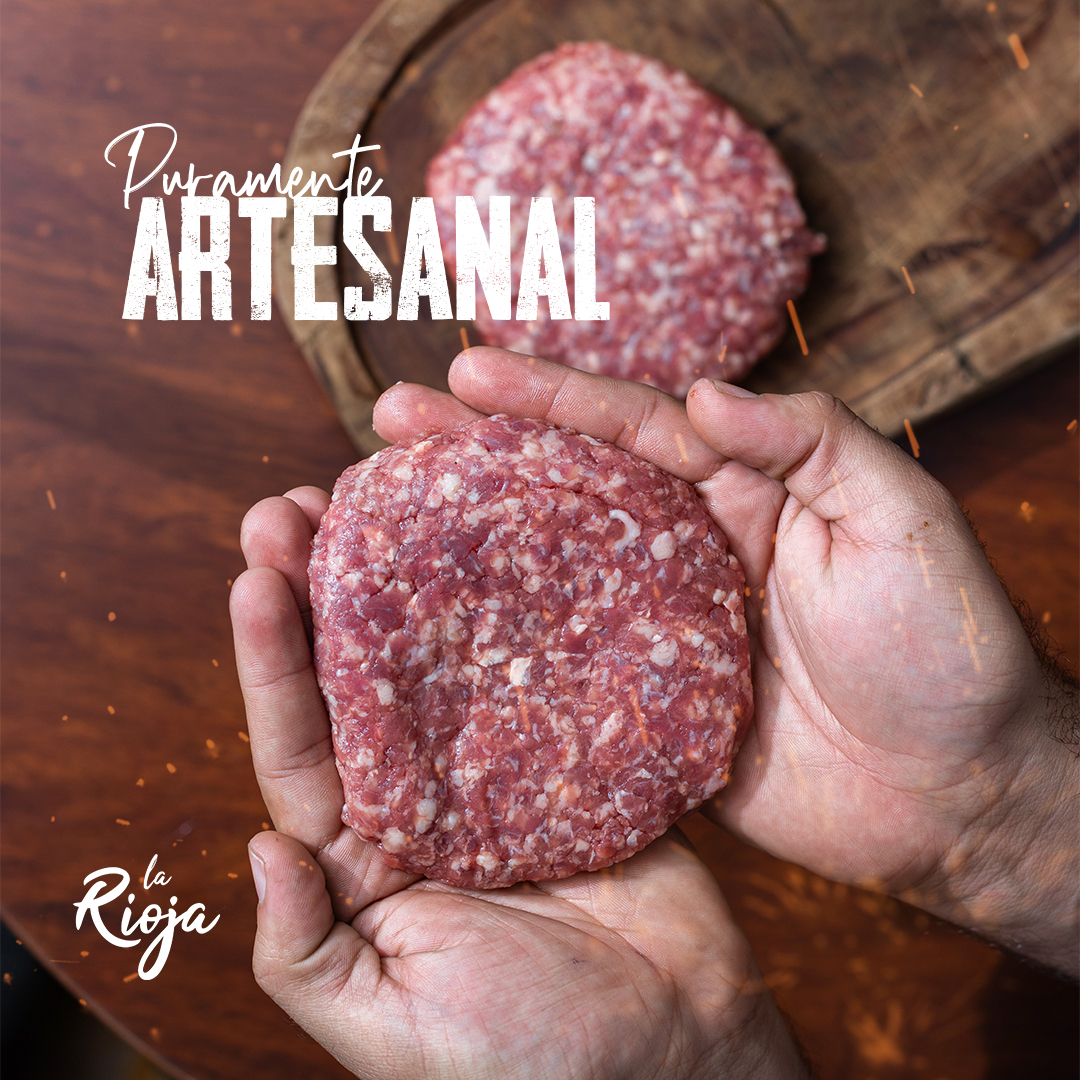 Torta para hamburguesa artesanal